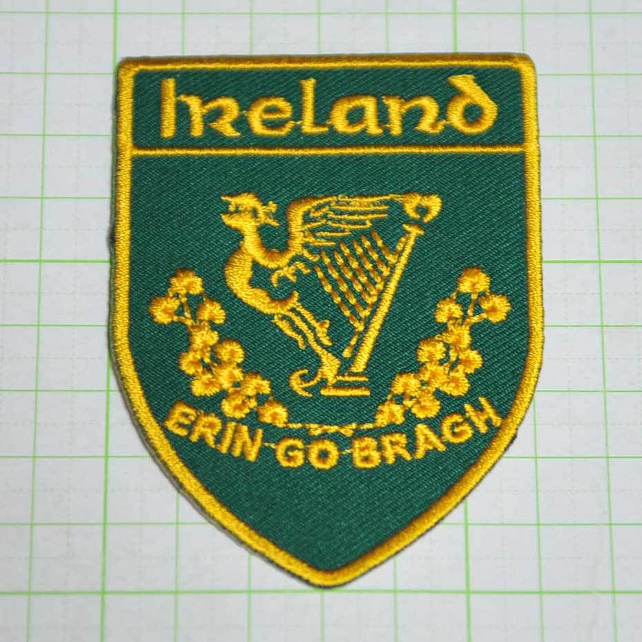 アイロンワッペン・パッチ 聖パトリック大隊 アイルランド 部隊章・階級章_画像1
