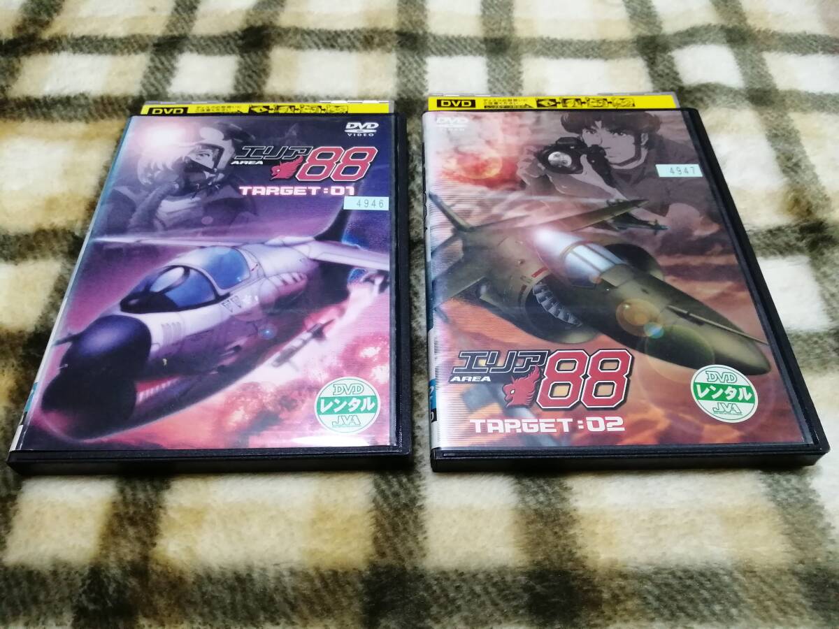 DVD エリア88 全6巻 レンタル　_画像3