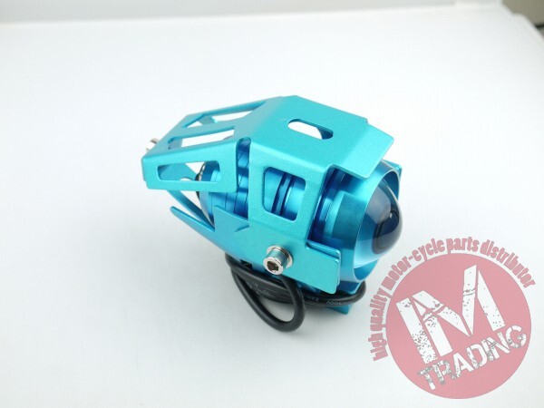 LEDプロジェクターフォグ スポットライト CREE U5 ブルー モンキーエイプ50XR50100モタードFTR223CB223SXR250VTR250NC750VFR800XCTX700