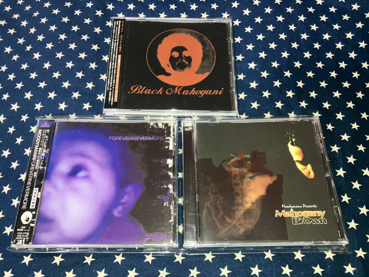 MOODYMANN『MAHOGANY~』+『FOREVERNEVERMORE』+『BLACK MAHOGANI』3枚_画像1