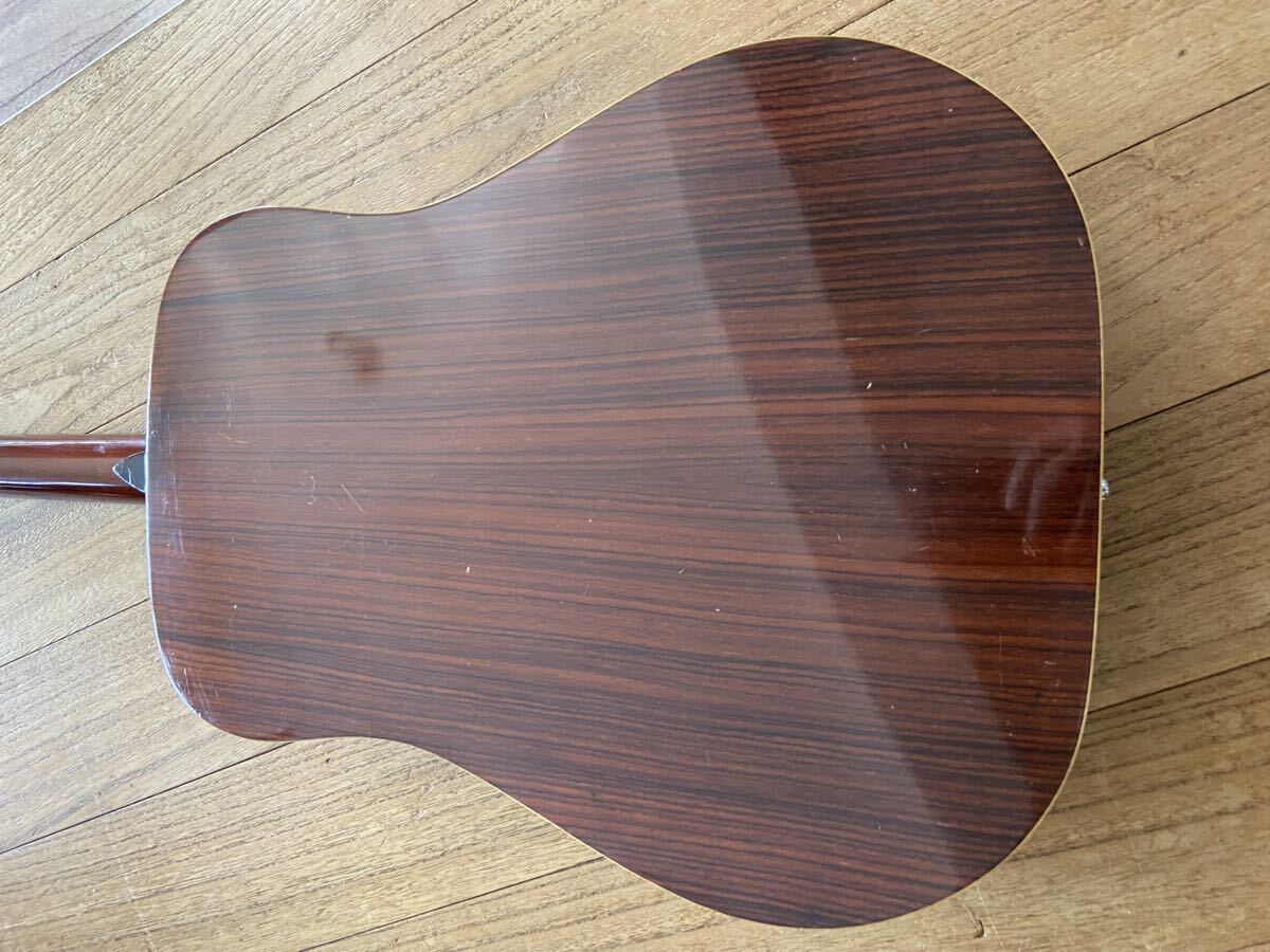 ギター Yamaki Deluxe no.120 Acoustic Guitar Yamaki Deluxe No.120 Folk Natural Rosewood