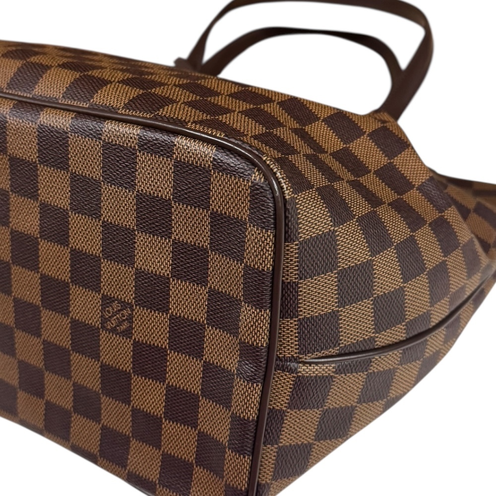 ルイヴィトン ウェストミンスターGM ダミエ トートバッグ ダミエキャンバス N41103 ブラウン レディース LOUIS VUITTON 中古 美品_画像8