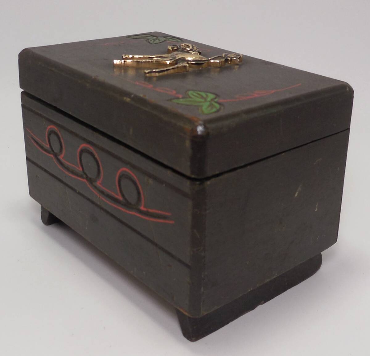  Bambi Bambi Prince Disney музыкальная шкатулка Bambi Music Box из дерева Showa Retro 