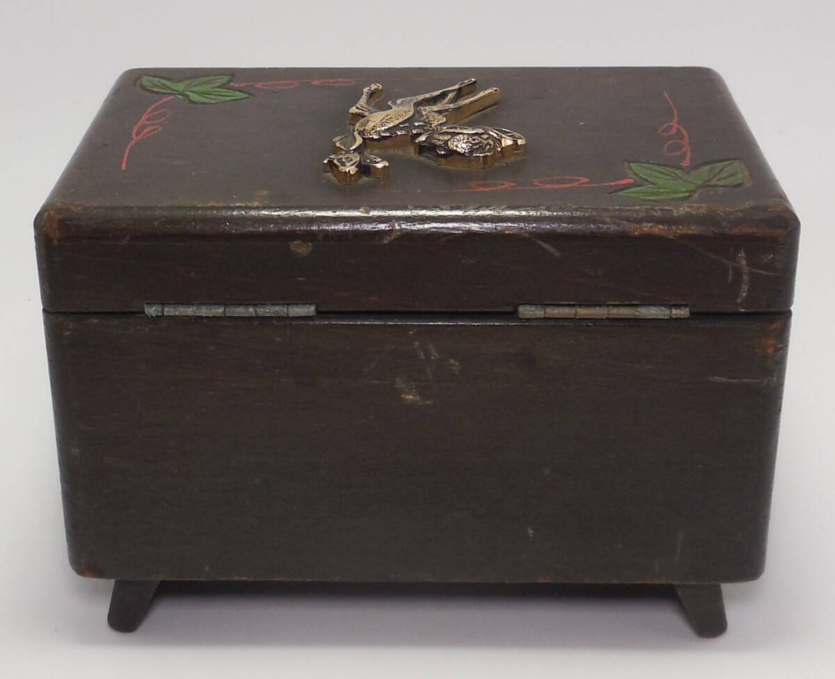  Bambi Bambi Prince Disney музыкальная шкатулка Bambi Music Box из дерева Showa Retro 