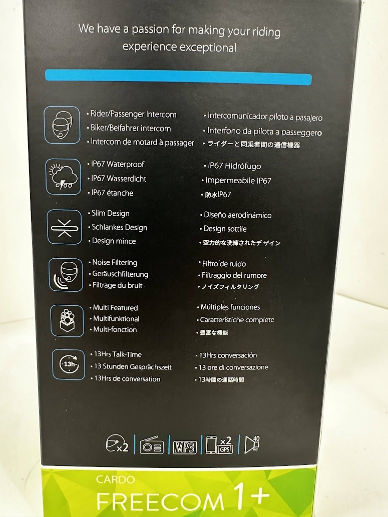 cardo FREECOM 1 ＋ フリーコム1プラス DUO おまけ付き　バイク用インカム　カルド 管理3006_画像4