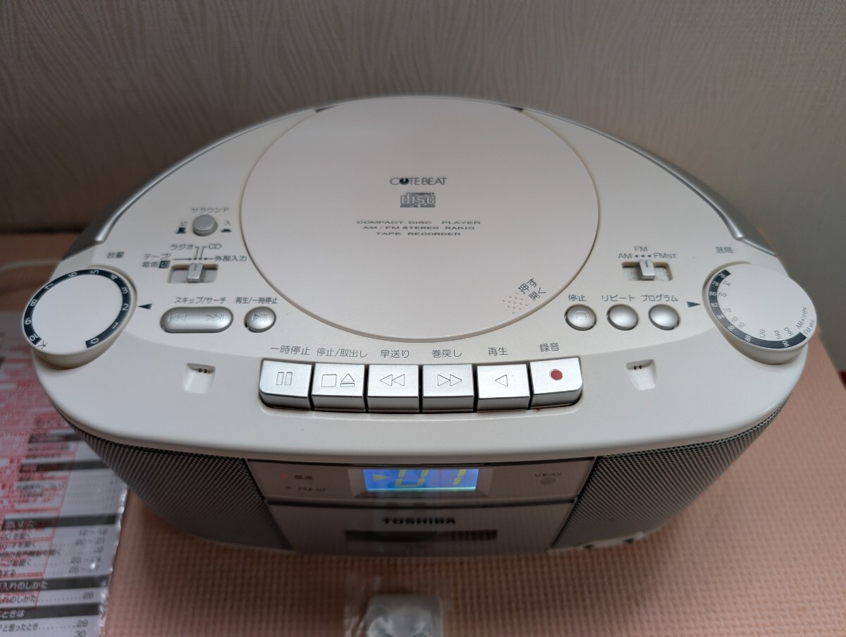 TOSHIBA TY-CDS5 CDラジカセ_画像4