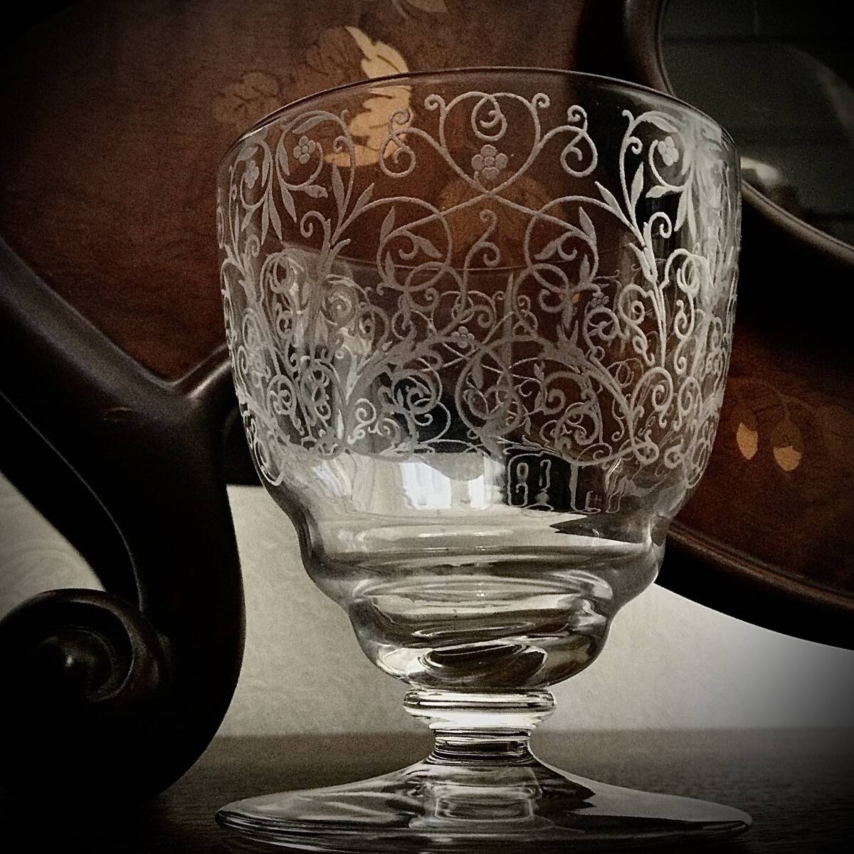 オールドバカラ　ルリ　BACCARAT Lulli オールドバカラ アンティーク DE BOUCHE A OREILLE / Baccarat Lulli