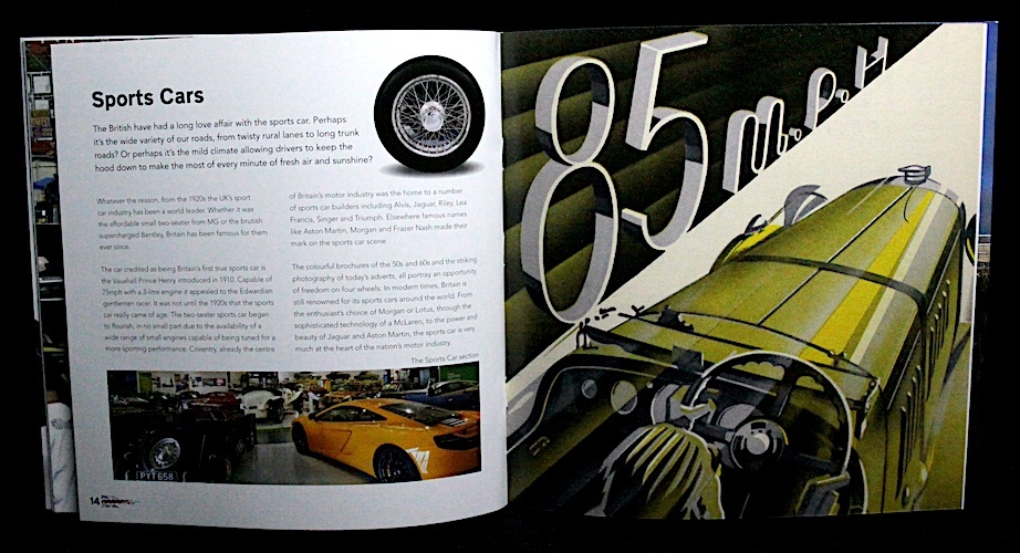 Ж 未使用! 大英自動車博物館 ゲイドン パンフレット P26 Ж British Motor Museum Gaydon Museum Brochure Ж ジャガー JAGUAR Daimler_画像8