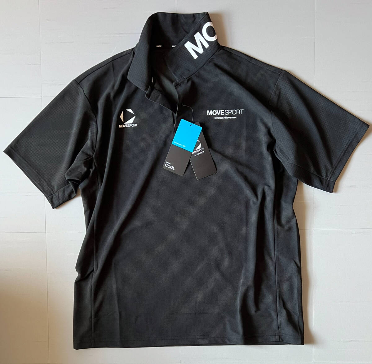 DESCENTE デサント ポロシャツ O(XL)サイズ DESCENTE□デサント〔O/XL〕ポロシャツ 半袖 サンスクリーン -3