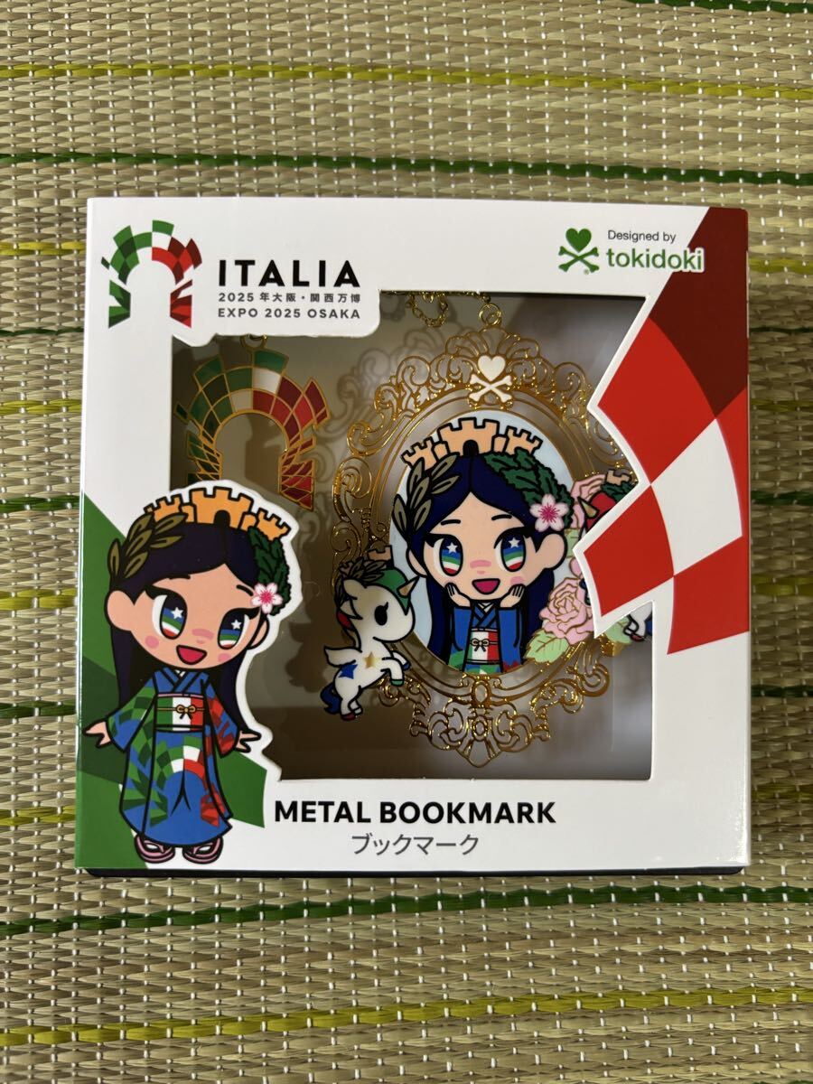大阪万博 イタリア パビリオン イタリアちゃん ブックマーク 2種セット 大阪関西万博 イタリアパビリオン イタリア館 イタリアちゃん