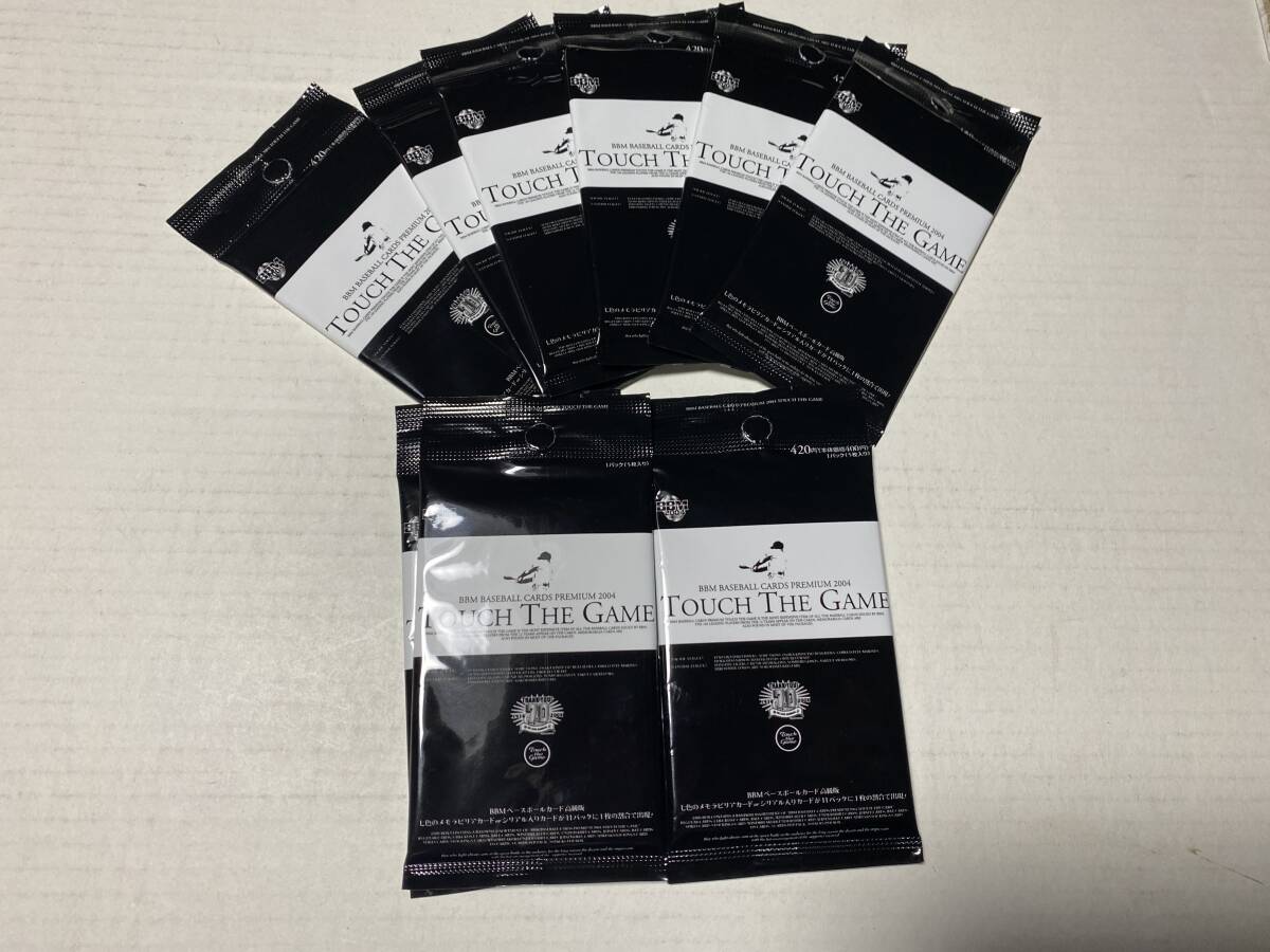 *2004BBM Touch * The * игра Touch The Game нераспечатанный упаковка 10 упаковка комплект обычная цена 4,000 иен *