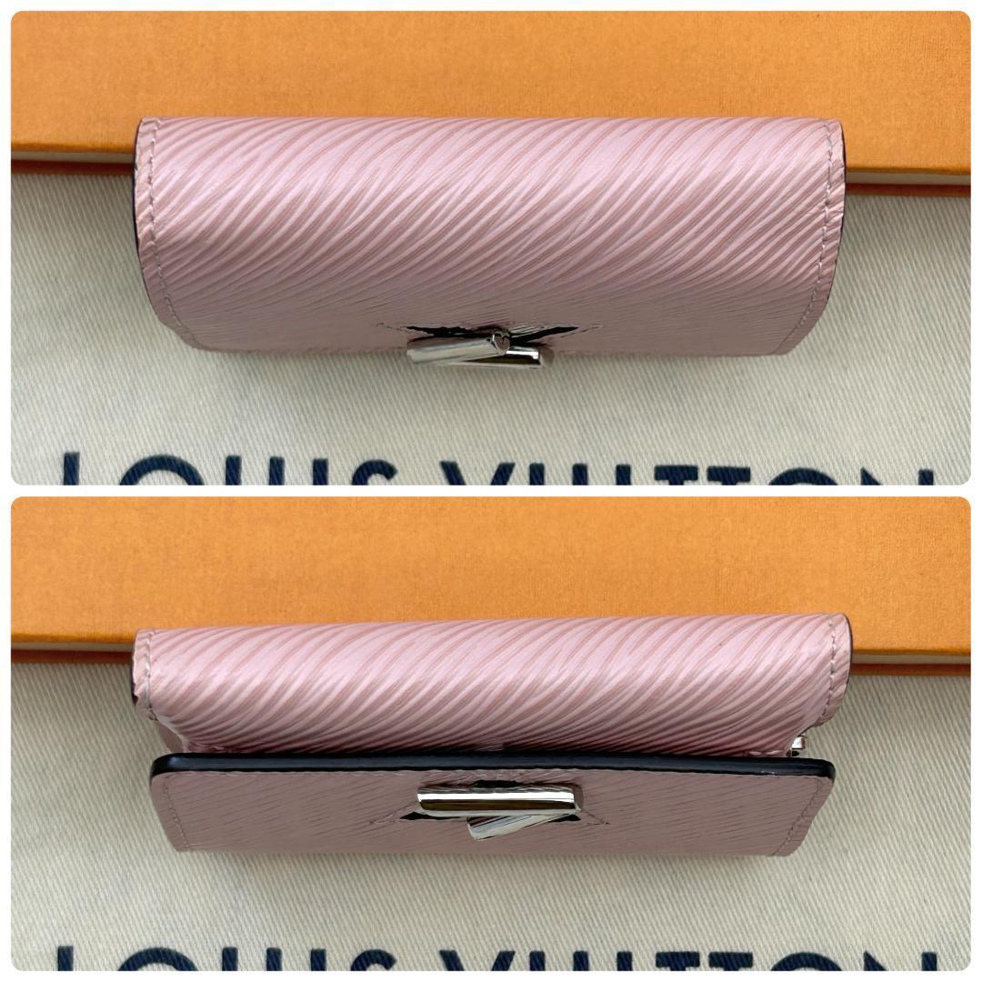 ★極美品★ ルイヴィトン ポルトフォイユツイスト コンパクト ローズバレリーヌ_画像3