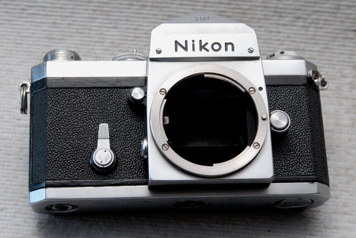 カメラ Nikon F アイレベルファインダー 一眼レフ ボディ 現状品 [6597KC] 動作品 ニコン Nikon F アイレベルファインダー ボディ シルバー MF