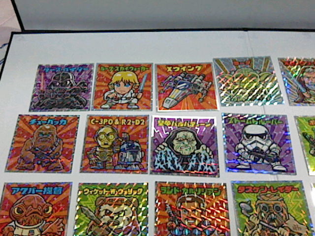 a ビックリマン　スターウォーズ　エピソードⅣ・Ⅴ・Ⅵ　全２４種コンプ_画像2