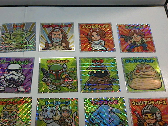 a ビックリマン　スターウォーズ　エピソードⅣ・Ⅴ・Ⅵ　全２４種コンプ_画像3