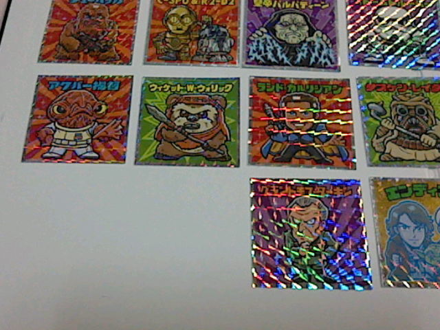 a ビックリマン　スターウォーズ　エピソードⅣ・Ⅴ・Ⅵ　全２４種コンプ_画像4