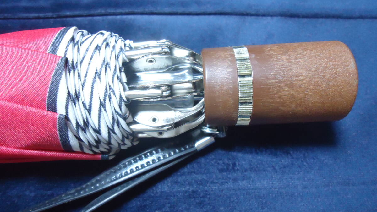 ★即決★　昭和の傘　アイデアル　洋傘骨使用　高級　折畳洋傘　昭和レトロ　 未使用_画像3