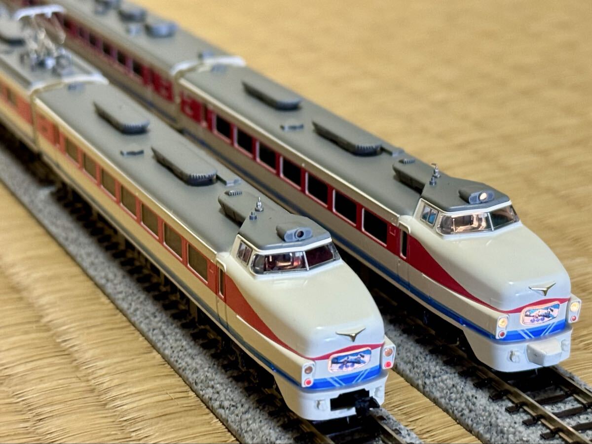 TOMIX 92077 92078 JR489系特急電車(白山)7両セット TOMIX 92077他 JR489系 交直流形特急電車(白山色) 特急白山