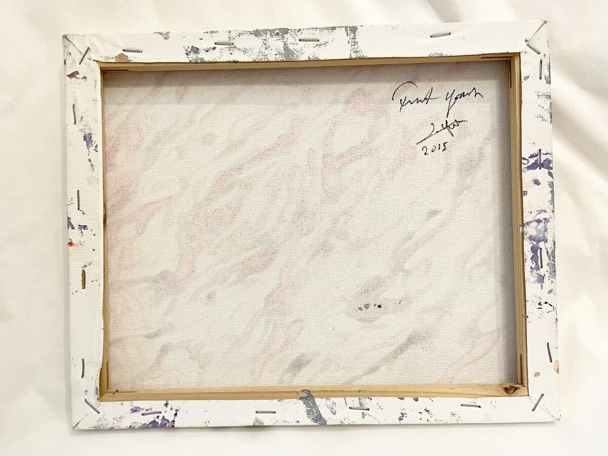 一点物 真作 ファット・ヤヌク 油絵 作品 花 絵画 キャンパス 抽象画 画家 一点物 真作 ファット・ヤヌク 油絵 作品 花 絵画 キャンパス