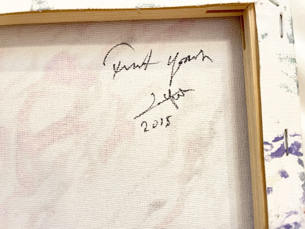 一点物 真作 ファット・ヤヌク 油絵 作品 花 絵画 キャンパス 抽象画 画家 一点物 真作 ファット・ヤヌク 油絵 作品 花 絵画 キャンパス