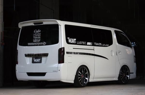 ガレージベリー NV350キャラバン E26 サイドプロテクター FRP 31-0005 GARAGE VARY カスタムパーツ_画像4