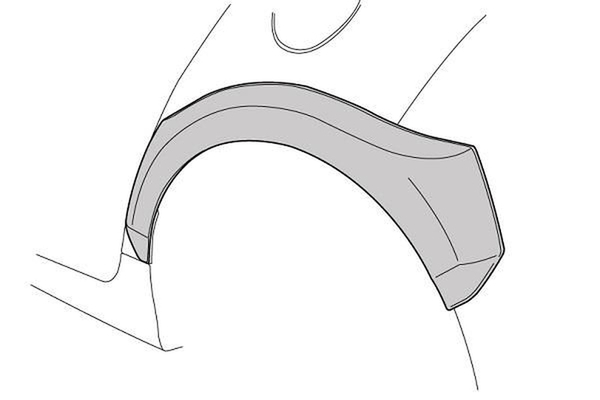 ガレージベリー ヤリス MXPH10/MXPH15/KSP210 オーバーフェンダー ウレタン 34-1005 GARAGE VARY カスタムパーツ_画像7