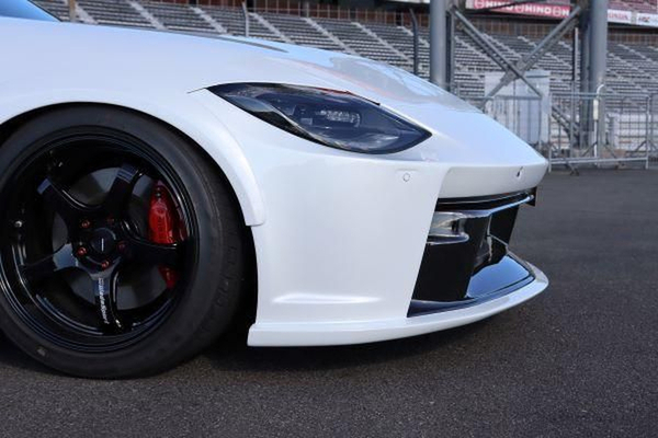 ガレージベリー フェアレディZ RZ34 フロントバンパースポイラー FRP 30-3421 GARAGE VARY カスタムパーツ_画像3