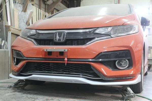 ガレージベリー フィット DBA-GK3/GK4/GK5/GK6/GP5/GP6 フロントリップスポイラー FRP 6-6031 GARAGE VARY カスタムパーツ_画像4