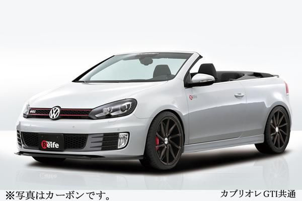 ガレージベリー ゴルフ6 ABA-1KCCZ フロントリップスポイラー FRP 6216 GARAGE VARY カスタムパーツ_画像3