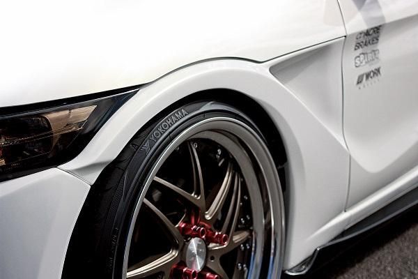 ガレージベリー S660 フロントフェンダー FRP 660-033 GARAGE VARY カスタムパーツ_画像2