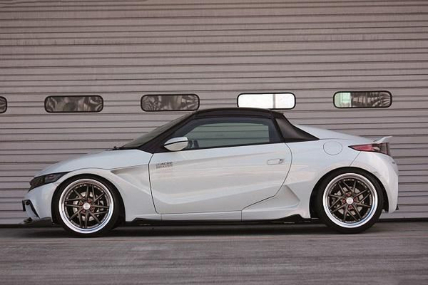 ガレージベリー S660 フロントフェンダー FRP 660-033 GARAGE VARY カスタムパーツ_画像3