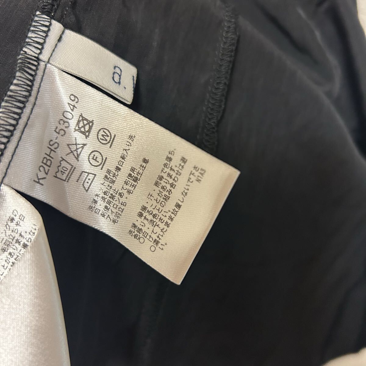 送料無料 匿名配送 a.v.v ノースリーブチュニック シャツ_画像4