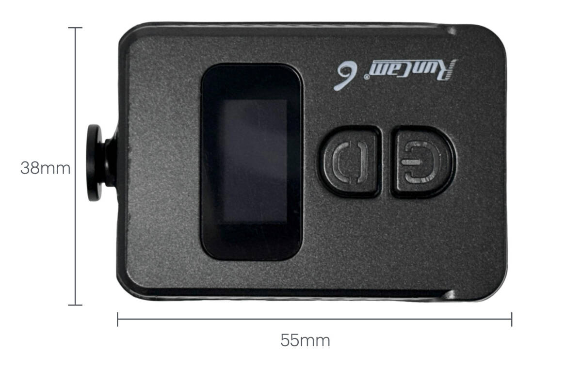 RunCam6 4K ボタン型 ピンホール小型カメラ 証拠撮り 証拠集め カモフラージュ