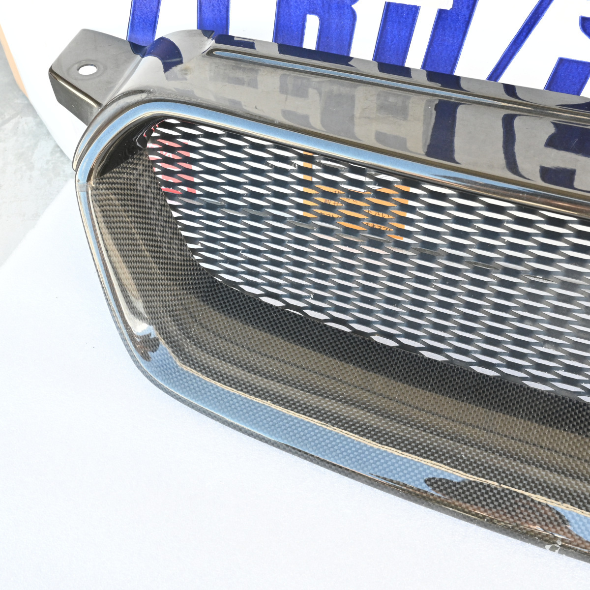 レガシィ BP BL 後期　ゼロスポーツガンメタ カーボングリル (D～F型) 廃盤品】ZERO/SPORTS レガシィ BP/BL 後期 D～F型 フロント