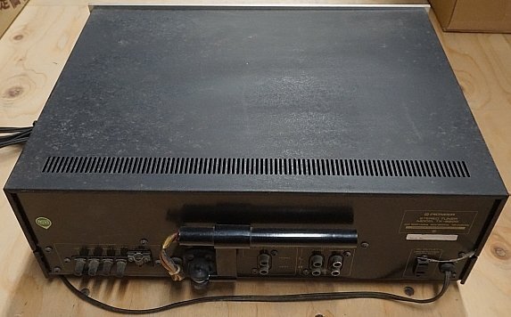 ※ジャンク Pioneer パイオニア STEREO TUNER ステレオチューナー アンプ 50/60Hz 100V TX-8900_画像6