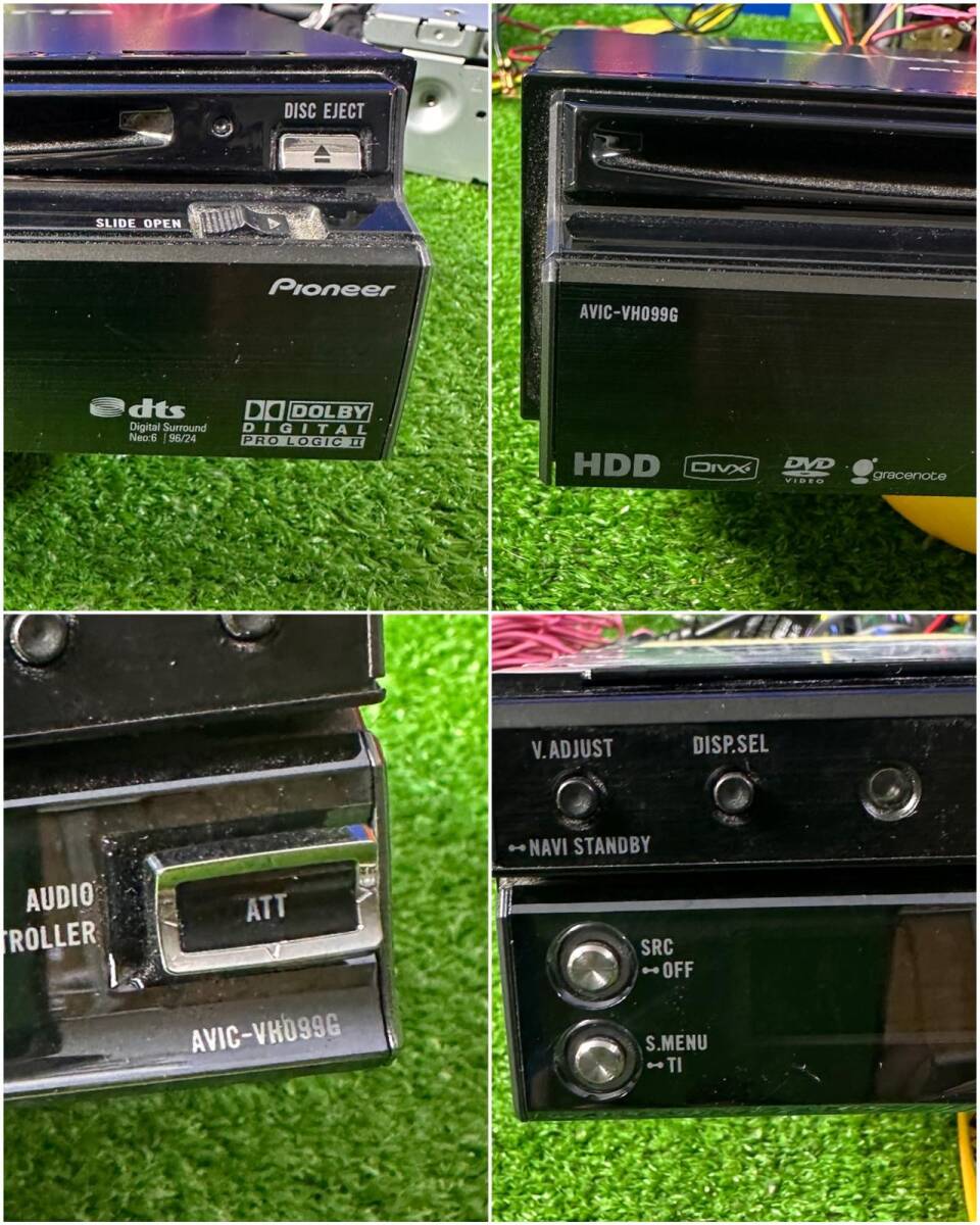 ZT-5477] カロッツェリア AVIC-VH099G HDDナビ 地図：不明