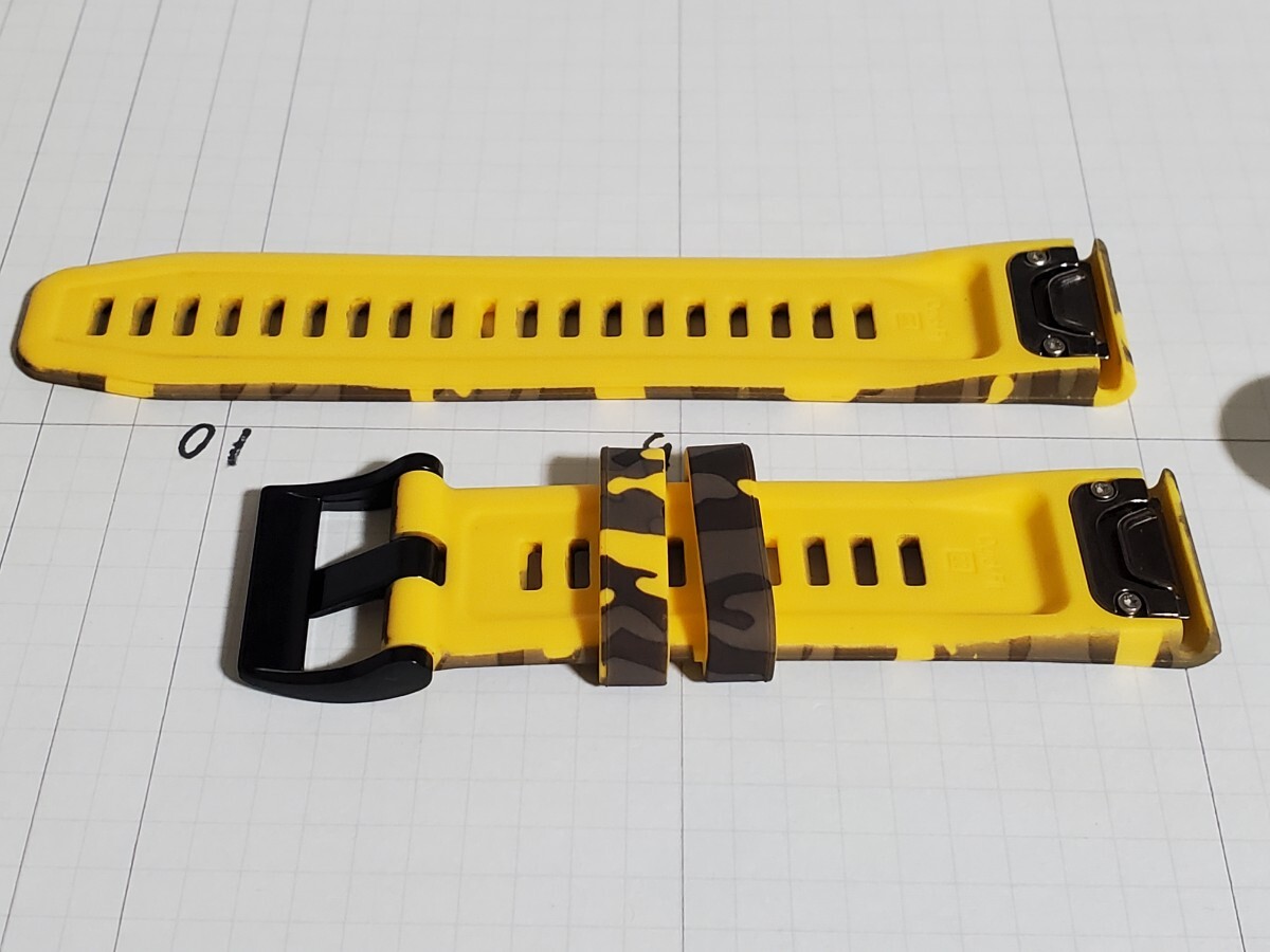 QF22 黄迷彩 カモフラージュ E GARMIN ガーミン シリコン バンド ベルト Fenix 6 7 8 S62 S70 945 955 965 970 epix Quick Fit 22mm_画像8