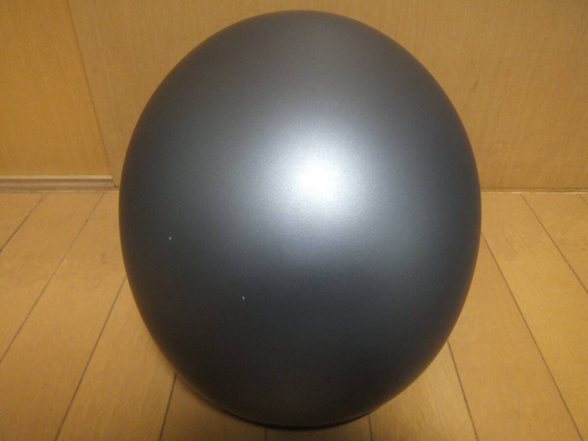  б/у Neo * Rider's EST GT-7OT retro full-face шлем размер F(57~60cm) Flat серый группа ад серебряный зеркало защита замена 