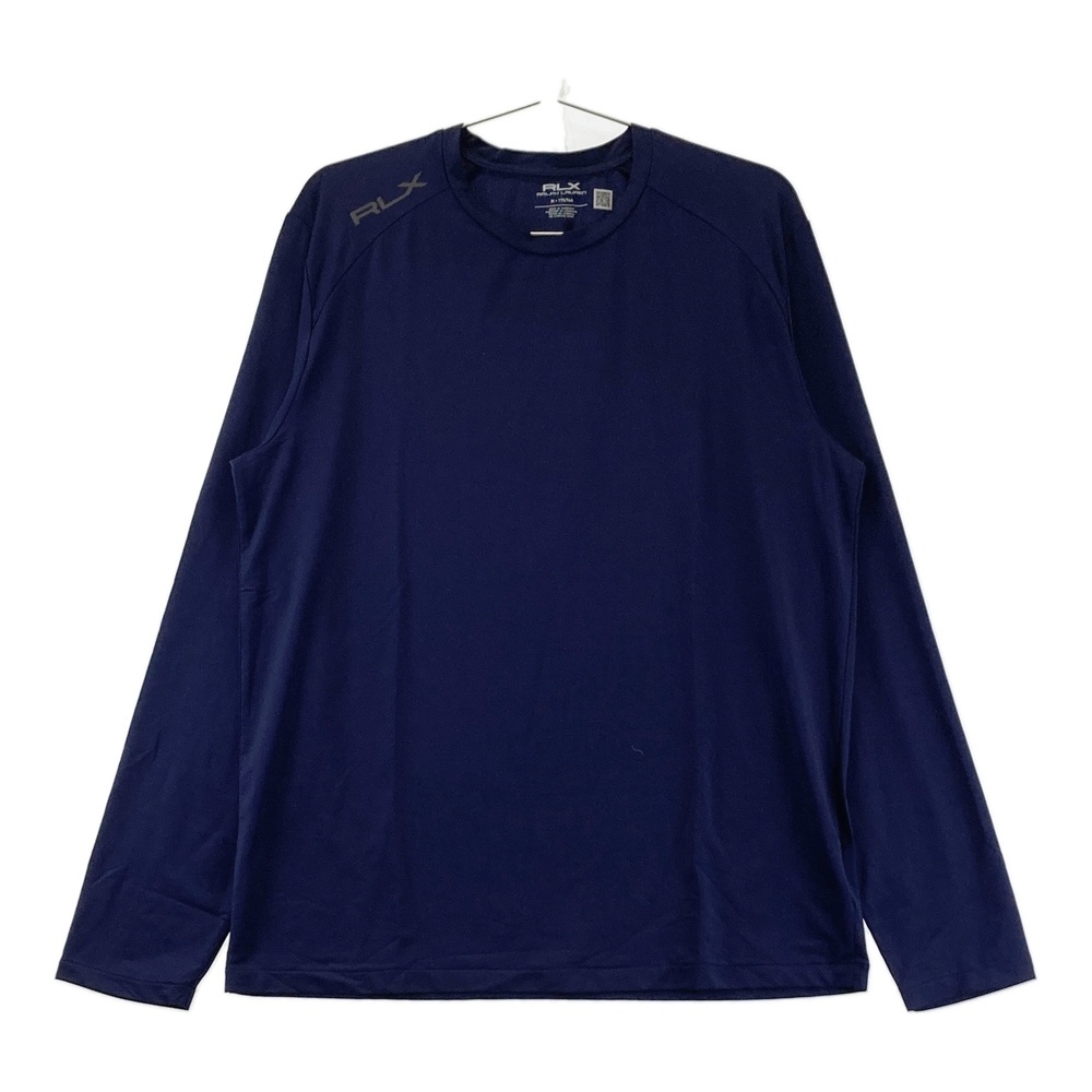 RLX ラルフローレン 長袖Tシャツ ネイビー系 M [240101503141] ゴルフウェア メンズ_画像1