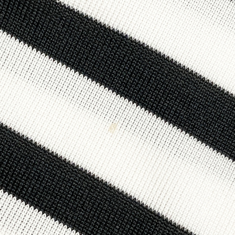 VIVA HEART ビバハート ハイネック 長袖Tシャツ ボーダー柄 ホワイト系 48 [240101493673] ゴルフウェア メンズ_画像6