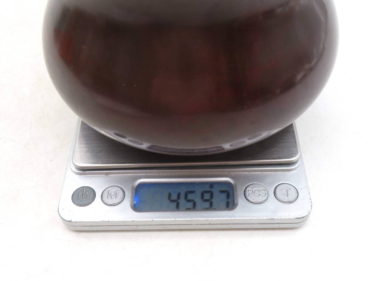 銅製 中川浄益造 大型 建水 茶こぼし☆径17.7cm☆茶道具 X5754 中川浄益 造 水盂 茶こぼし 銅製 建水 重さ約459.7g 在銘