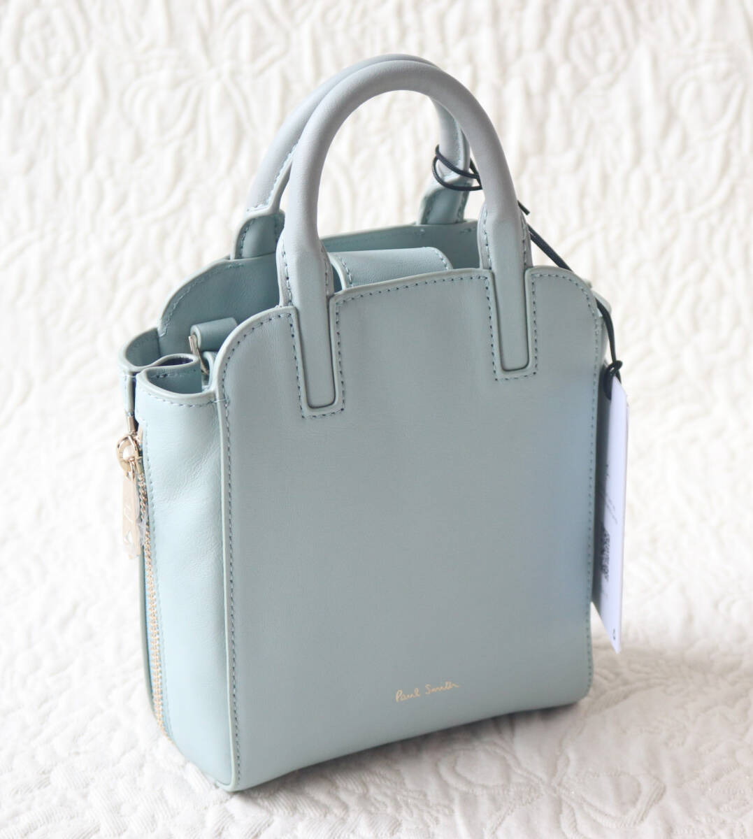 44,000 иен с биркой [ Paul Smith ] женский 2WAY натуральная кожа Mini сумка на плечо v7475