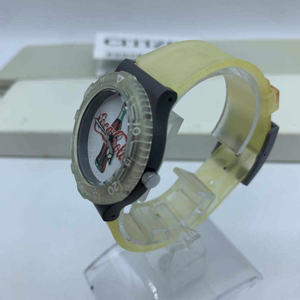 CITIZEN シチズン Coca Cola コカコーラ 腕時計 6031-345274 クオーツ 記念品 箱付_画像3