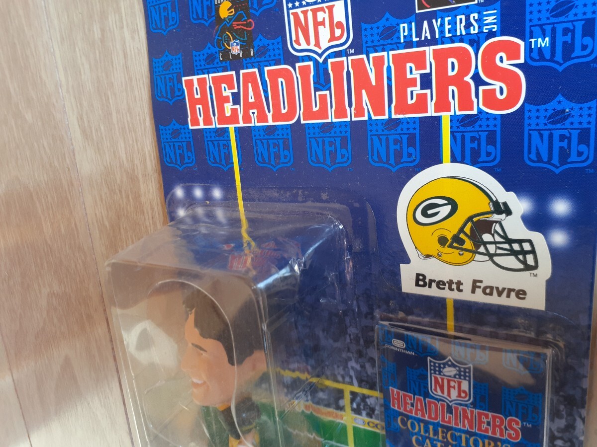 ブレット・ファーブ コリンシアン NFL フィギュア ヘッドライナーズ CORINTHIAN HEADLINERS Brett Favre アメリカン・フットボール_画像3