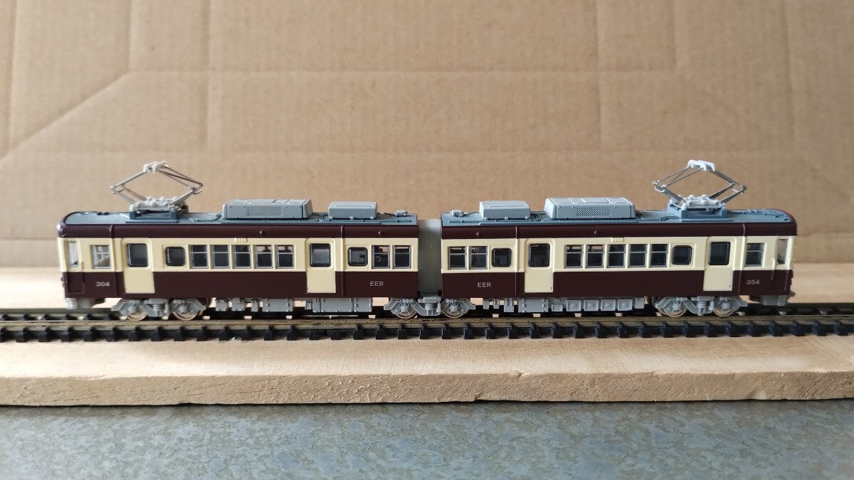 MODEMO モデモ 江ノ島電鉄 江ノ電 300形 チョコ電塗装 NT40 ㈱ハセガワ(MODEMO)NT40 江ノ島電鉄300形「チョコ電塗装