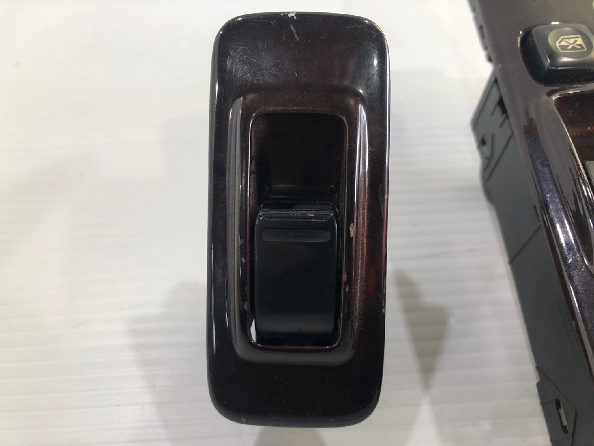 日産 ステージア WGC34 WGNC34 WC34 純正 パワーウィンドウスイッチ 運転席、助手席 木目調 木目パネル 80960-0V000 80961-0V000 3_画像2