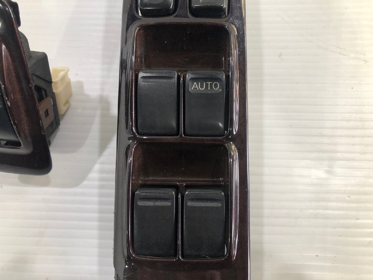 日産 ステージア WGC34 WGNC34 WC34 純正 パワーウィンドウスイッチ 運転席、助手席 木目調 木目パネル 80960-0V000 80961-0V000 3_画像5