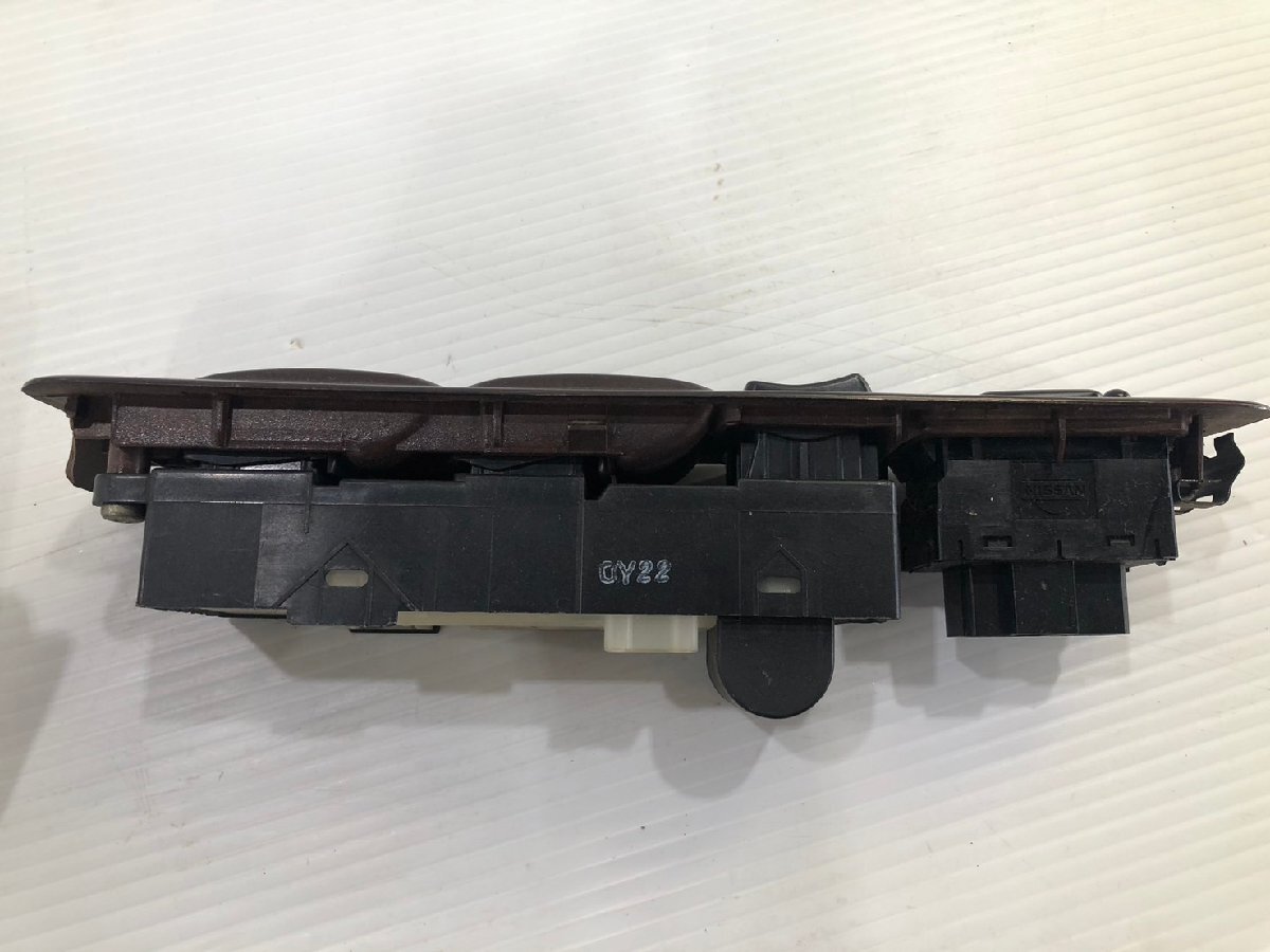 日産 ステージア WGC34 WGNC34 WC34 純正 パワーウィンドウスイッチ 運転席、助手席 木目調 木目パネル 80960-0V000 80961-0V000 3_画像7