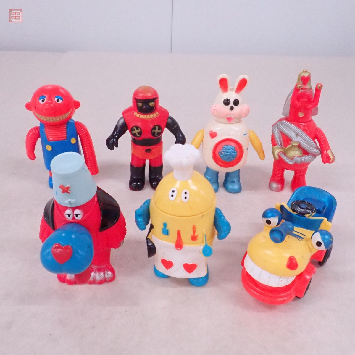 ロボクイ ソフビ ポピー 現状品 ポピー ミニ ソフビ がんばれ ロボコン ロボットがっこう