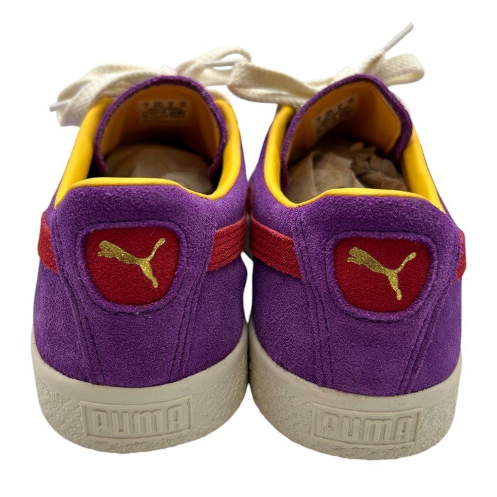 PUMA プーマ スウェード VTG PURPLE POPFR スニーカー 374921-23 26cm 靴 中古 W4_画像3